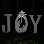Joy Nativity Lit Star Set